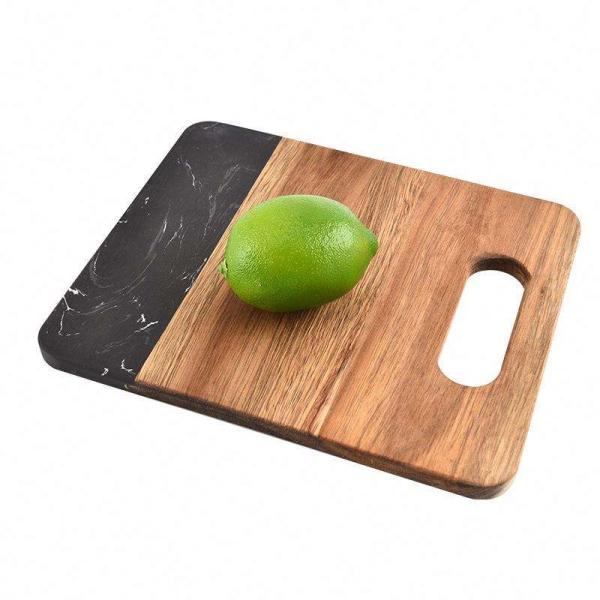 Облегченный дуб логотип прерывая доски акации 12 x 8 дюймов изготовленный на заказ