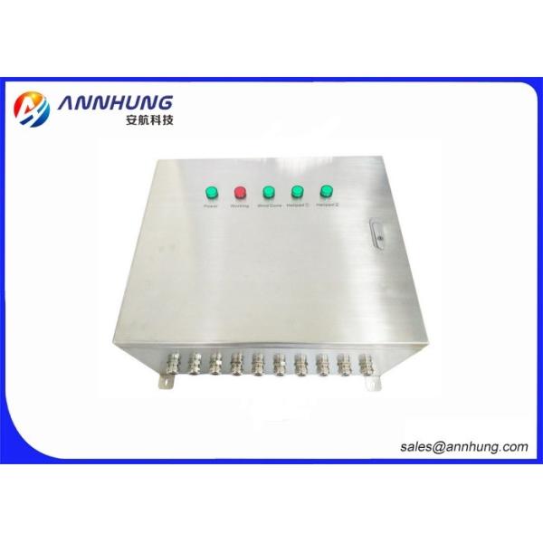 Outdoor Controller Helipad Landing Lights Stainless Steel Material