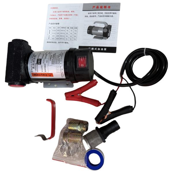 The 24V fuel pump for excavators is suitable for excavators and construction machinery of series such as Komatsu, Kobelco, Hitachi,CAT, and Daewoo.