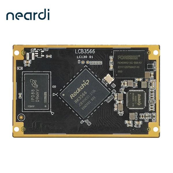 Linux SoM モジュール RK3566 コンピュータ モジュール ARM G52 2EE EMMC 5.1 LPDDR4 / LPDDR4X