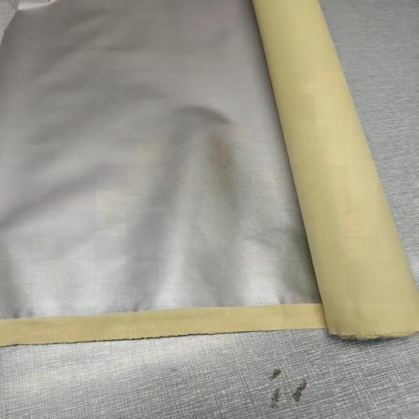 Шевронное сплетя 100% Para Aramid покрыло ткань алюминием