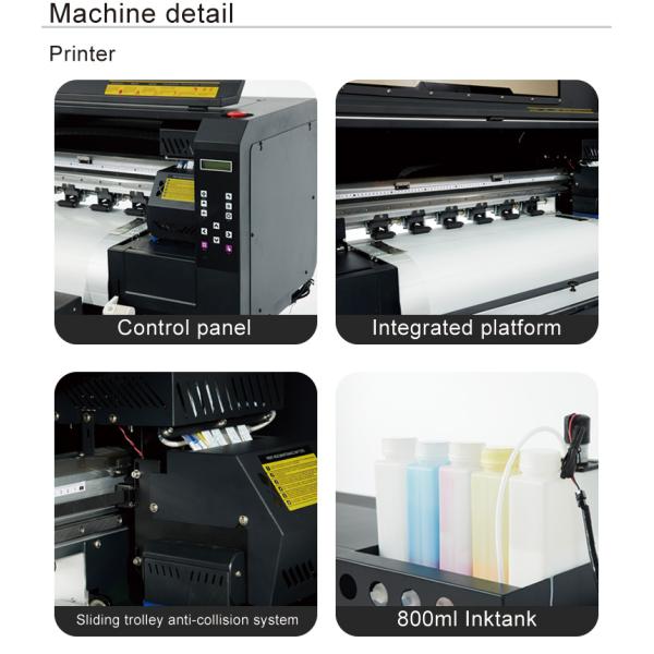 Печатный принтер для футболок с технологией чернил I3200 XP600 и автоматическим шейкером