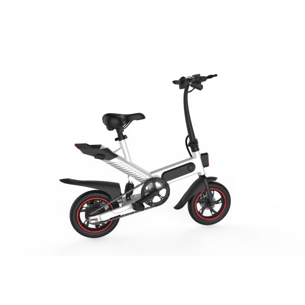 Single Speed Lightweight Electric Bike , City Tour Electric Bikes For Adults
