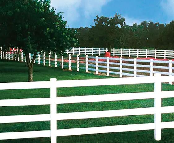Lightweight White Fiberglass Fence Panel Weather Resistant For Home Safety
