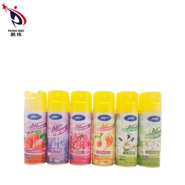 OEM 180ml Bathroom Freshener Spray , Multiscene Car Air Refresher