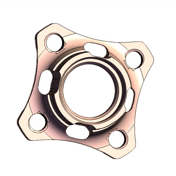 Aerospace CNC Aluminum Parts AL6061 7075 T6 Micro Machining OEM