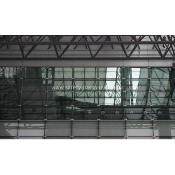 Fencing French Green Laminated Security Glass With High Temperature
