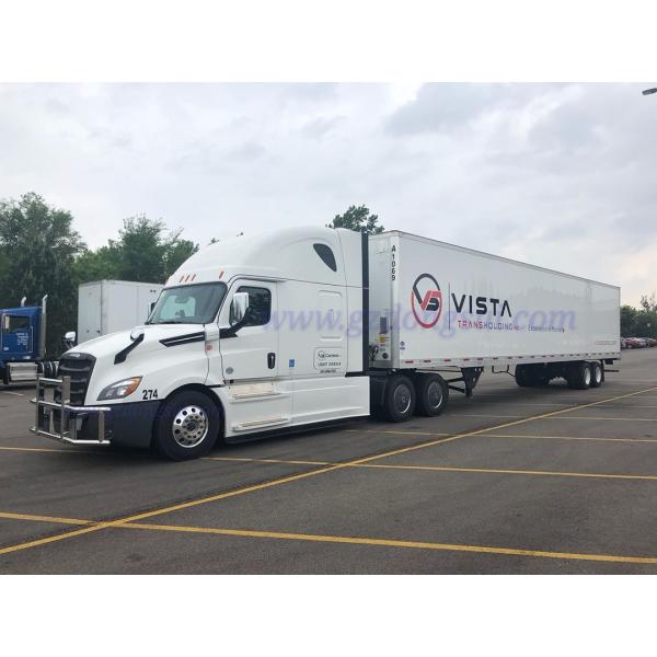 304 Stainless Steel Truck Deer Guard Silver Color For Freightliner Cascadia