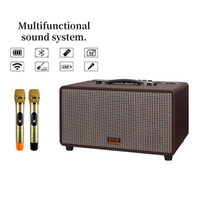 Bluetooth Outdoor Portable Speaker 6.5 Inch Karaoke Loudspeaker With Usb Port