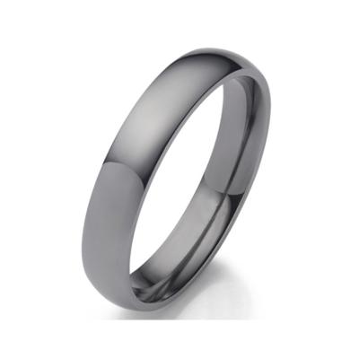 Tantalum Plain Jewelry Engagement Ring Brushed Domed Pure Tantalum Wedding Band