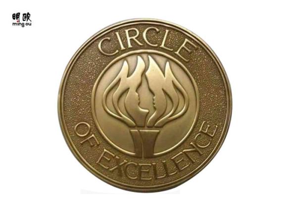 Personalized 3D Challenge Coins , Antique Gold Military Commemorative Coins