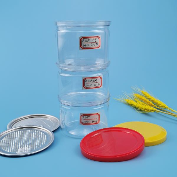 Ring Pull 0.1kg 0.25kg 5kg 115mm Plastic Food Cans