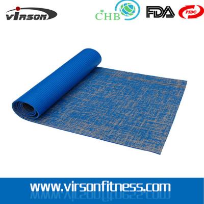 2015 hot selling high quality eco friendly jute yoga mats with customize logo