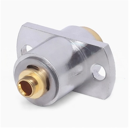 Small BMA Connector 50 Ohm SMA 2 Hole Flange Connector ODM