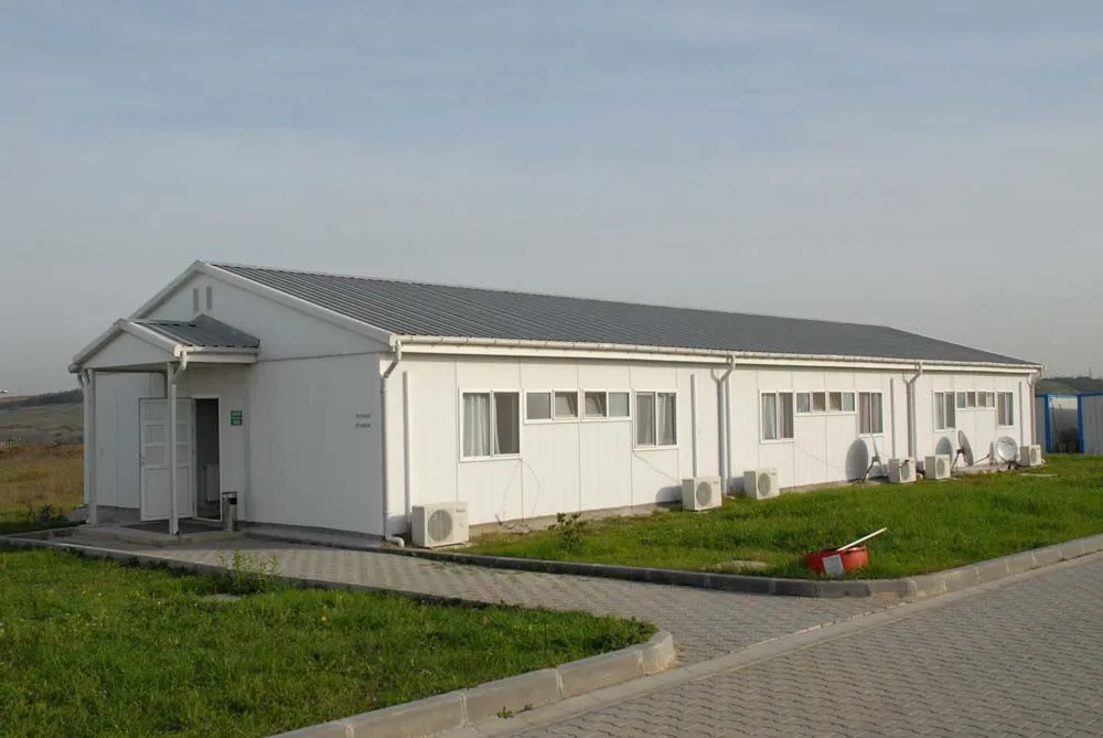T Type Prefabricated Modular House with Quick Assembly Design for Worker Accommodation, Dormitory and Project Support Facilities
