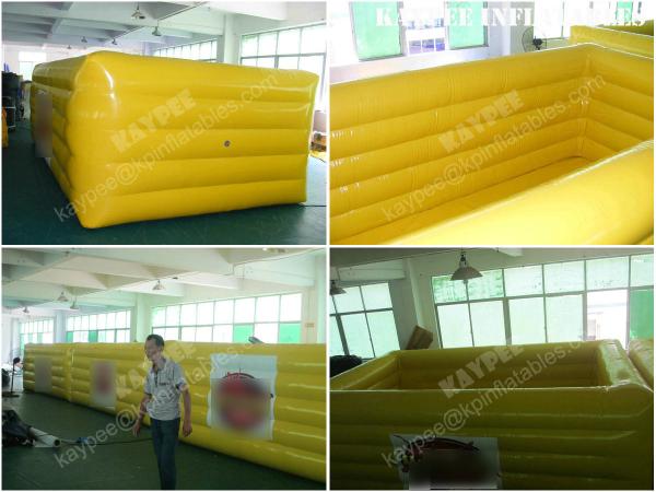 Inflatable air seal ice bin bar,Inflatable box,water sport game
