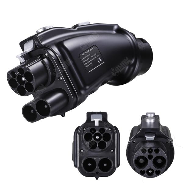 Wholesale Car Accessories Fast Charger Car Adapter Ev Dc Charging Connector 200a Ccs2 to Gbt Dc Adapter