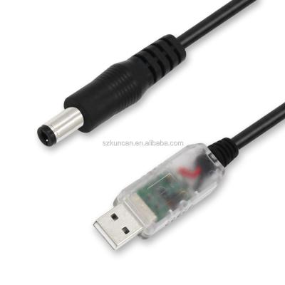 5V à 9V 12V câble USB à convertisseur de courant continu pour caméra de routeur
