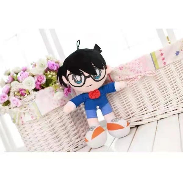 плюш мультфильма куклы плюша Conan сыщика 40cm голубой забавляется подарок на день рождения детей