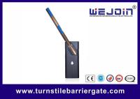 Brushless DC Motor Automatic Barrier Gate 0.9 - 5s Operating Time Black Color