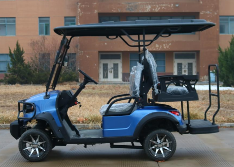 Electric Powered 2 Seater Club Car Golf Carts Buggy With 14 inch Off Road Tires