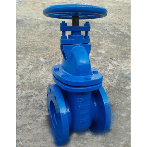 BS3464 PN10 GG25 cast iron Non-rising gate valve