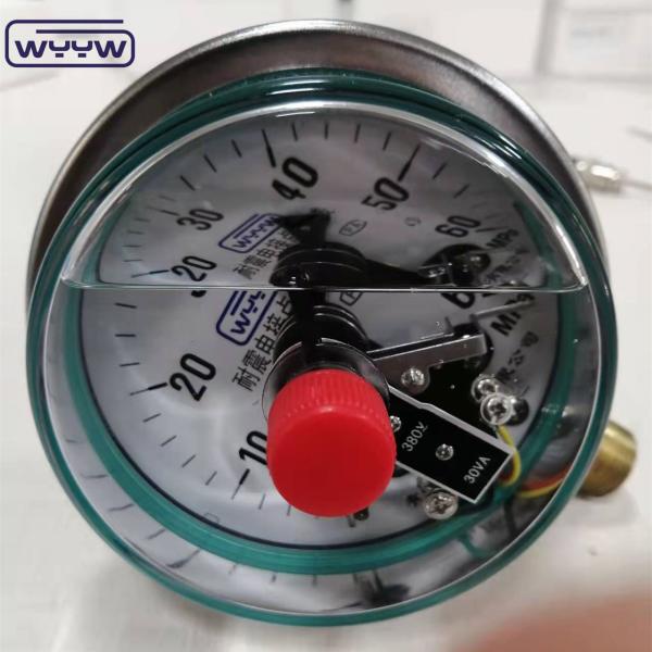 Magnetic-assisted Electronic Pressure Gauge with 100mm Size and Silicone Filled for Accurate Measurements