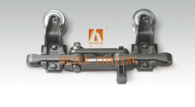 Chain Slide Accumulation Hanging Conveyor Chain 0.55-20m/Min Running Speed For Powder Coating Line