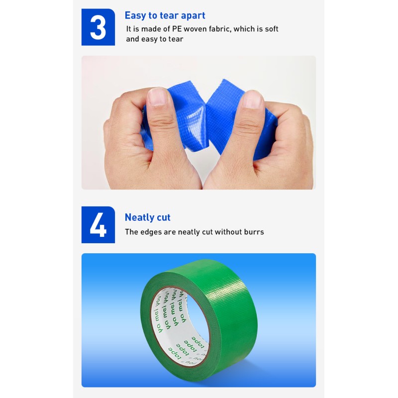 Multi Colored PE Stucco Protection Tape Weather Resistant For Window And Door