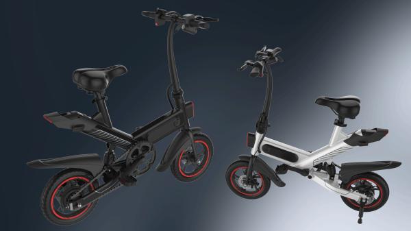 lithium Battery Folding Travel Bike High Speed 350W Brushless Motor 120KG Load