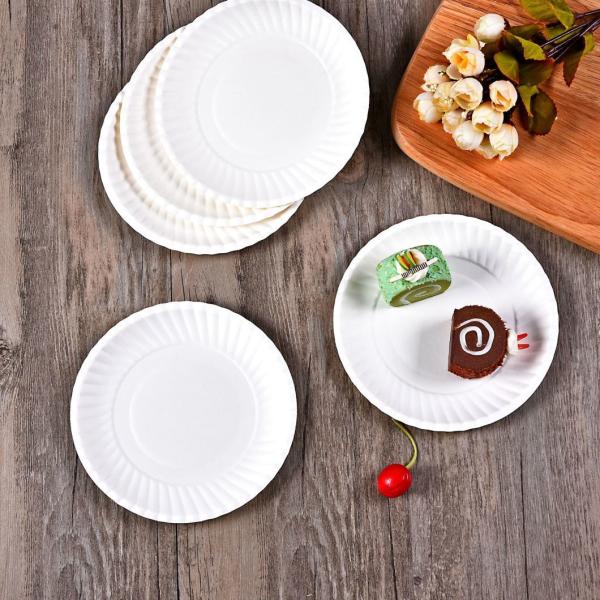 47.00cm * 33.00cm * 31.50cm Eco-Friendly 9inch Sugarcane Bagasse Round Disposable Plate