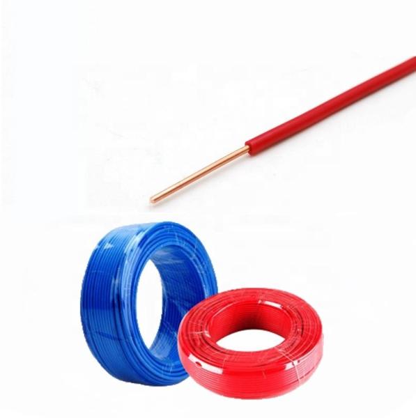 4mm decoração interior baixa tensão sólido PVC isolado fio de cabo elétrico de cobre