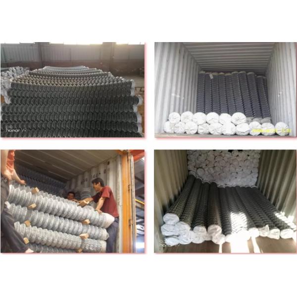 Длина отверстия 30m диаманта загородка звена цепи в 10 ног гальванизировала и покрытый Pvc