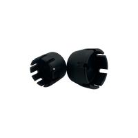 Black Custom Nylon Parts , Plastic CNC Machining Service Parts ISO9001 Approved