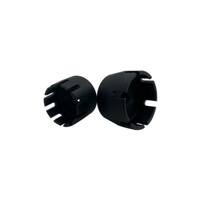 Black Custom Nylon Parts , Plastic CNC Machining Service Parts ISO9001 Approved