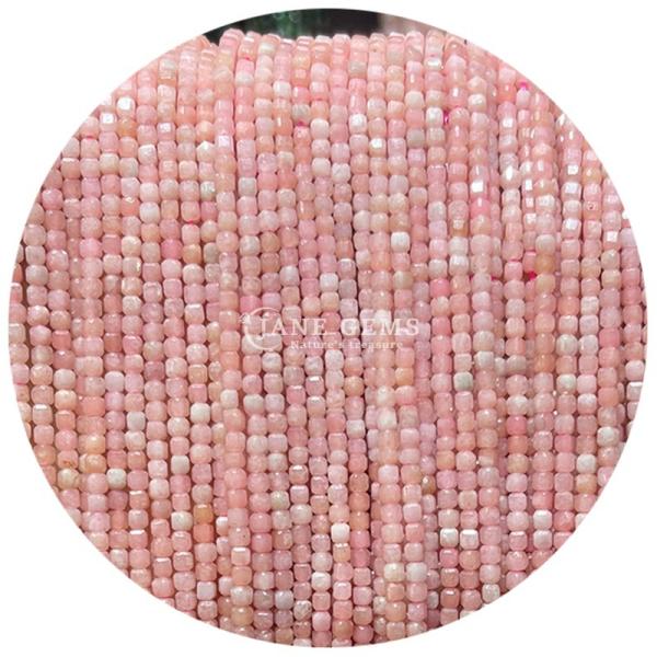 Сделать самостоятельно Сделать самостоятельно Ювелирные изделия Изготовление драгоценных камней Бусы Розовый опал Австралийский нефрит