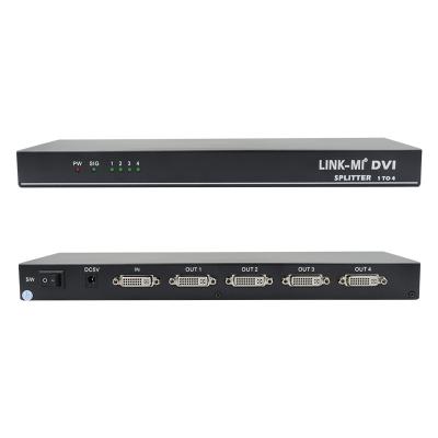 340MHz DVI HDMI 1x4 Splitter HDMI Over Ip Switch 100V