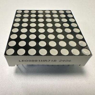 LEDディスプレイ 安定した性能 バイカラー 赤/緑 3mm 8*8ドットマトリクス 動きのあるサイン用