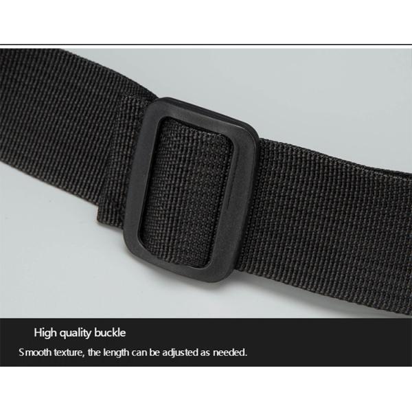 Multiple Pockets Nylon Waist Bag Pouch Unisex Waist Belt Bag Travel Pouch Fanny Pack