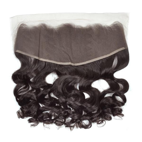 Brazilian Loose Wave Lace Closure 13 By 4 Inch None Processed Virgin Hair