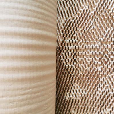 80gram Kraft 38CM*100M Honeycomb Packaging Paper Eco amigável
