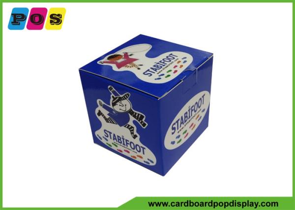 Coated Paper Retail Packaging Boxes Shinny Lamination For Baby Shoes BOX038