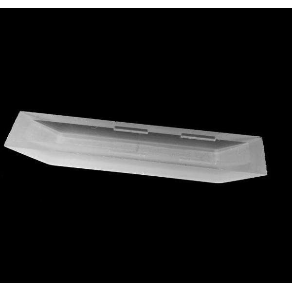 Machining Quartz Glass Customized Frosted Quartz Glass Part with High Durability