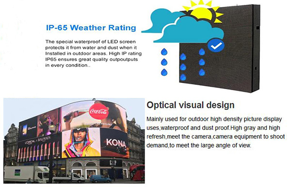 P5-P10mm WiFi/ 4G/USB/Cloud Control Outdoor Commercial Advertising Billboard