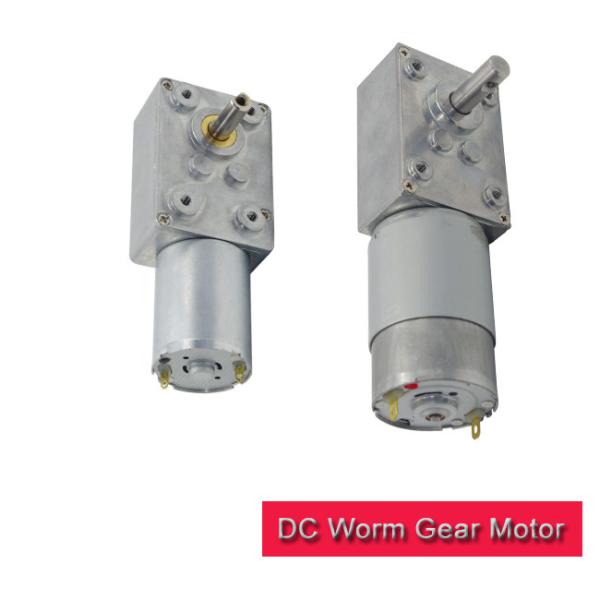 6 Volt 12 Volt DC Worm Gear Motor 46GF370 / 58GF555 For Home Appliance