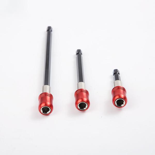 300mm CR40 Black Electrophoretic Paint Magnetic  Release Drill Bit Extension Set