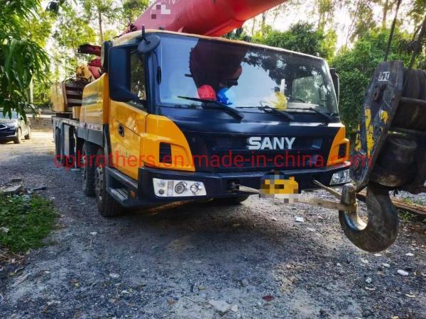 50 tonnes Cran hydraulique pour camions Machinette de levage hauteur de levage maximale 40m Performance