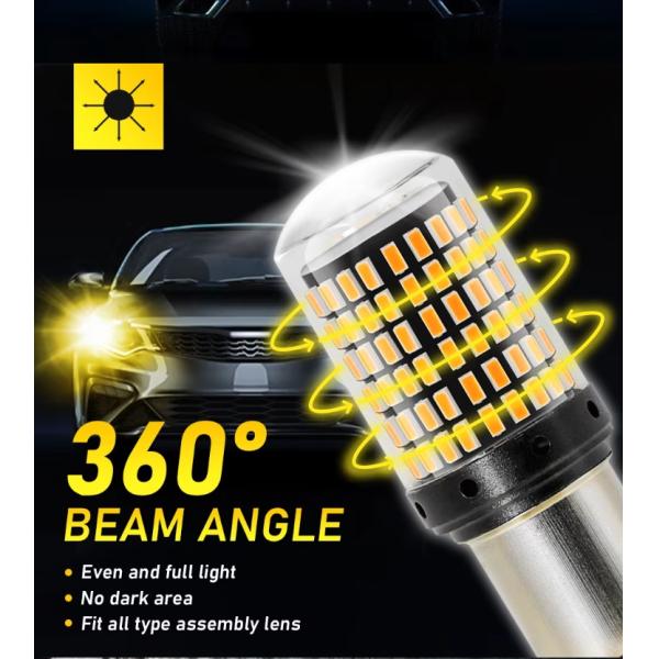 Metal White Yellow Color Indicator Light Lucency Fancy Light Bike Decoration