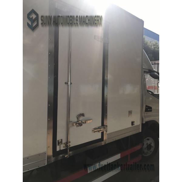1-4 Ton JAC 4x2 Light Refrigerator Van Truck / Dry Box Van Cargo Truck 3308 Mm Wheel Base