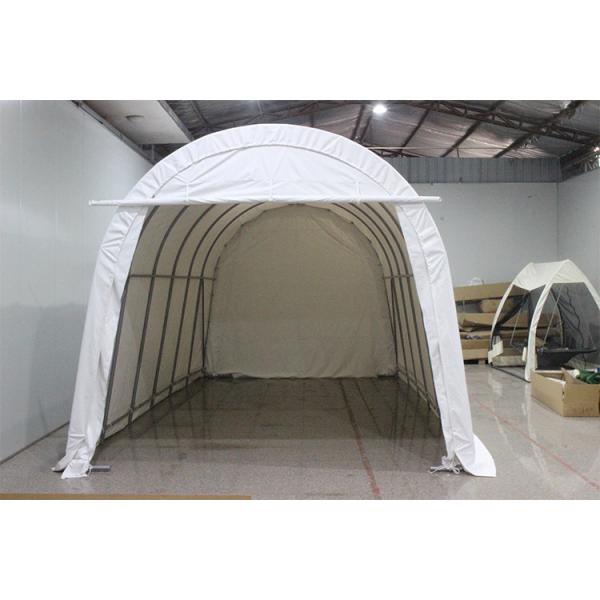 Removable Sidewalls Doors 400*730*330cm Heavy Duty Carport for Backyard and